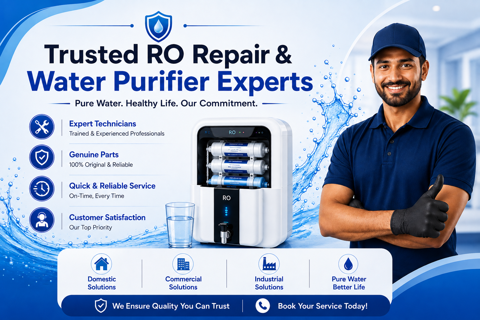 Anshika Ro Water Purifier Service - Trusted Water Purifier Experts