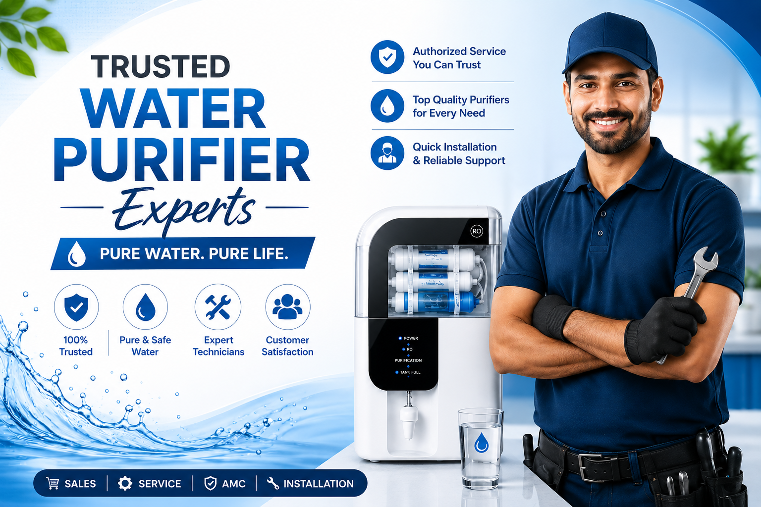 anshika ro waterpurifier service